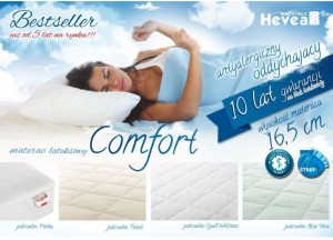 Materac lateksowy Comfort H2 160x200